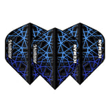 Airwing Gerwyn Price Blue Standard Dart Flights by Red Dragon