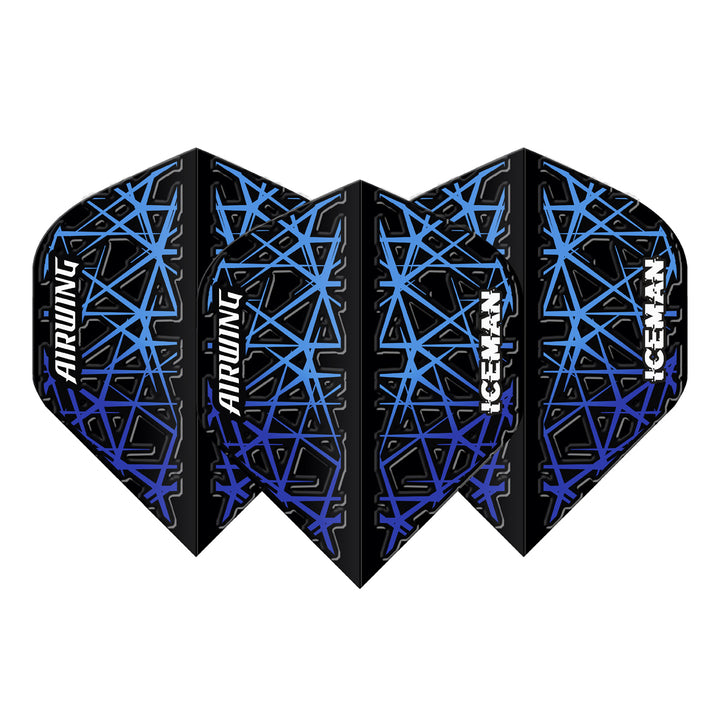 Airwing Gerwyn Price Blue Standard Dart Flights by Red Dragon