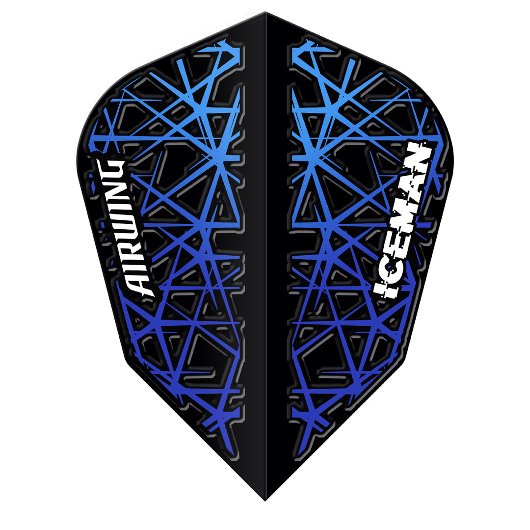 Airwing Gerwyn Price Blue V-Standard Dart Flights by Red Dragon