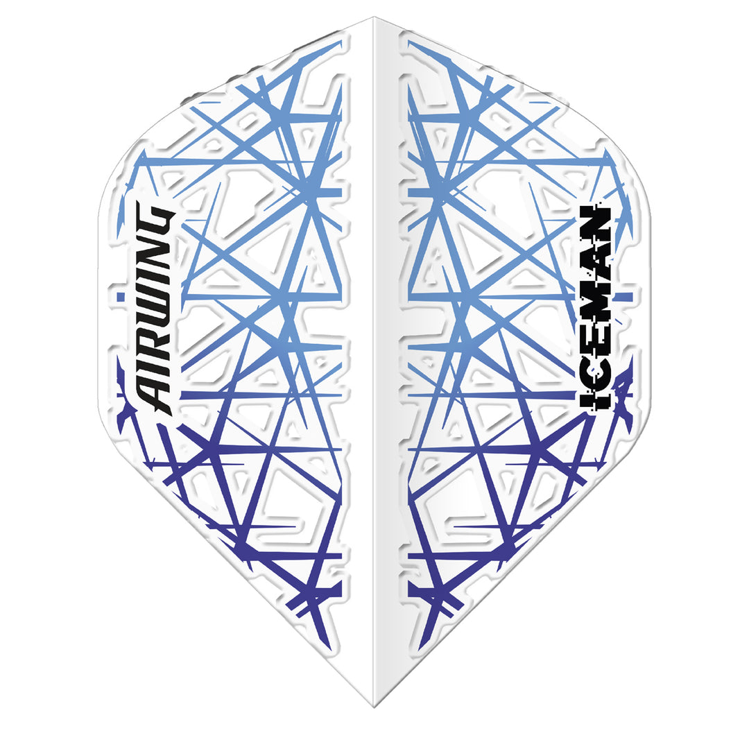 Airwing Gerwyn Price White Standard Dart Flights by Red Dragon