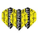 Peter Wright Purple & Yellow Yin Yang Standard Dart Flights by Red Dragon