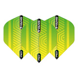 Yin Yang Blue & Green Standard Dart Flights by Red Dragon