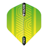 Yin Yang Blue & Green Standard Dart Flights by Red Dragon
