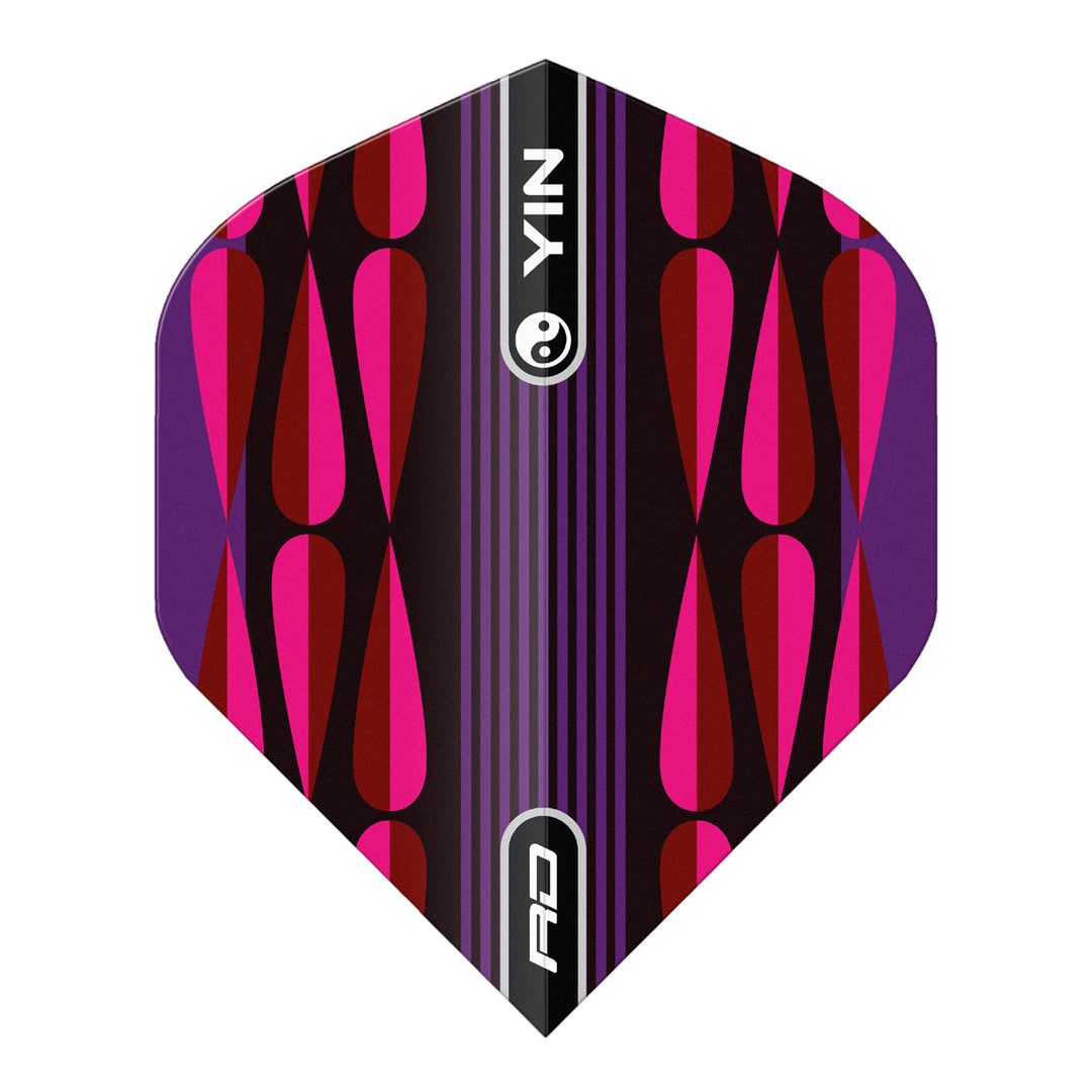 Yin Yang Pink & Green Standard Dart Flights by Red Dragon