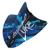 Luke Humphries World Champion Blue Freestyle Dart Flights by Red Dragon