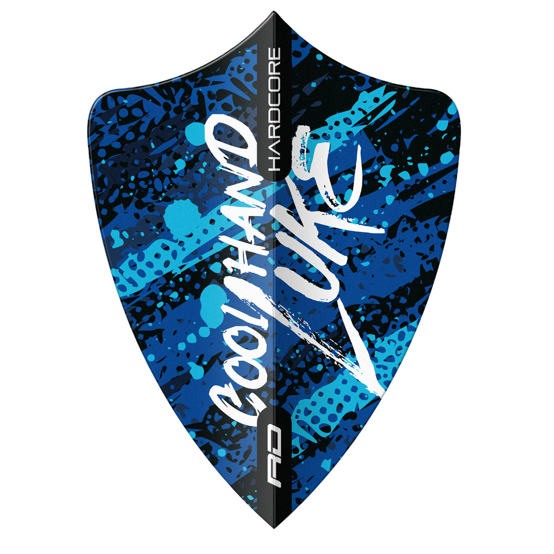 Luke Humphries World Champion Blue Freestyle Dart Flights by Red Dragon