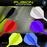 Winmau Fusion Integrated Flight & Shaft Blue No6