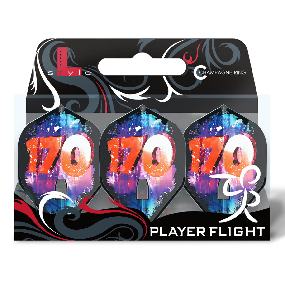 L-Style Fallon V4 170 PRO Dart Flights L1 Standard