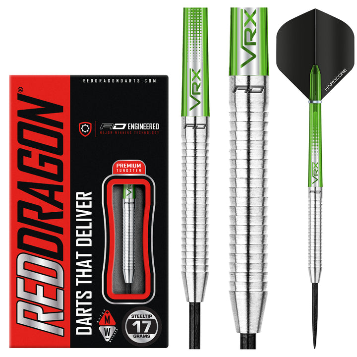 Featherlite 2 85% Tungsten Steel Tip Darts by Red Dragon