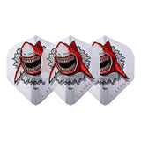L-Style Florian Hempel EZ Dart Flights Clear White L1 Standard