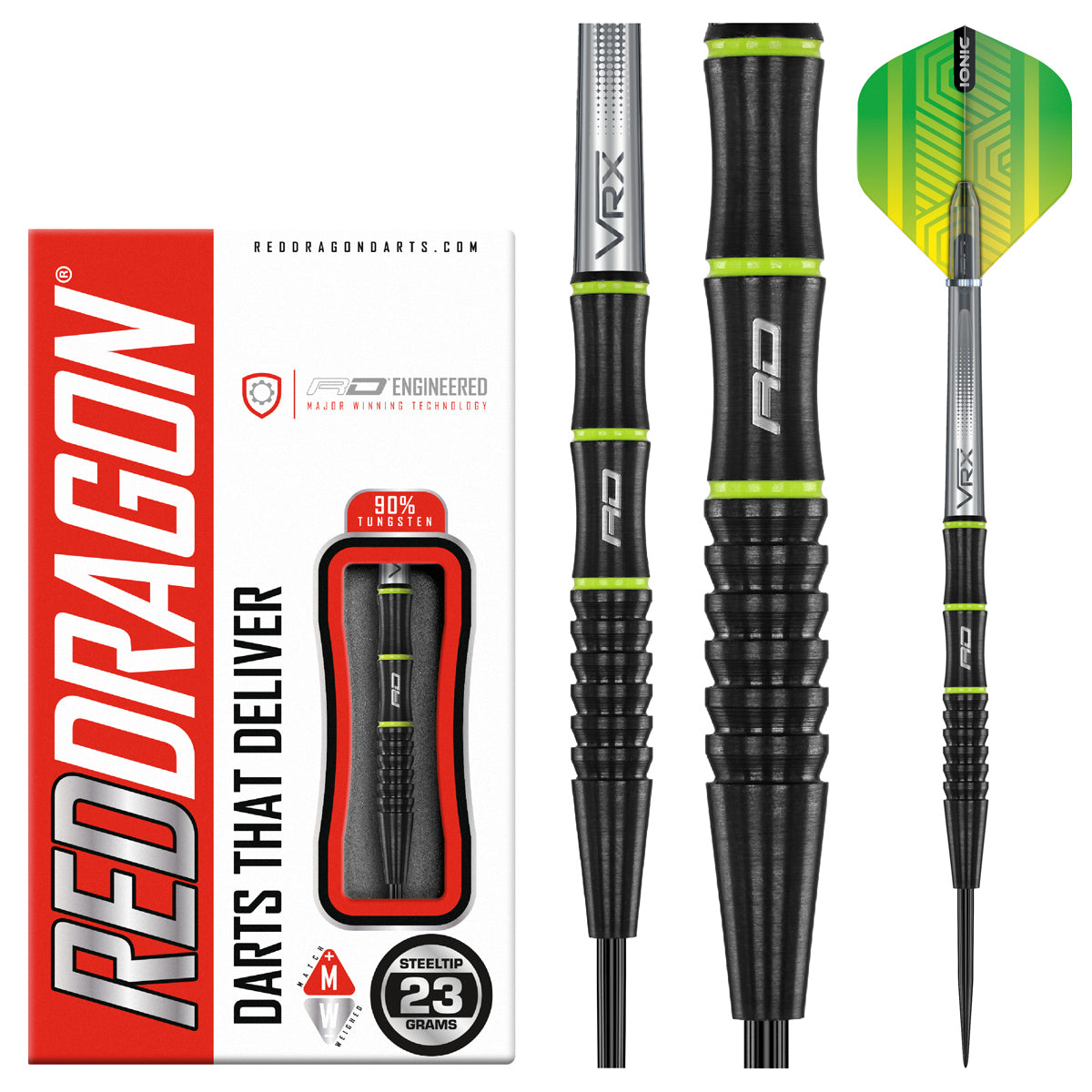 Red Dragon Darts F2140 Alette Freccette Liverpool FC - 3 Set (9 Alette) - Edizione Speciale