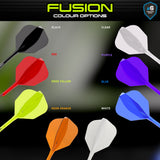 Winmau Fusion Integrated Flight & Shaft Orange No6