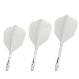 Winmau Fusion Integrated Flight & Shaft White No6