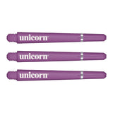 Gripper 4 PC  Purple Dart Stems / Shafts by Unicorn