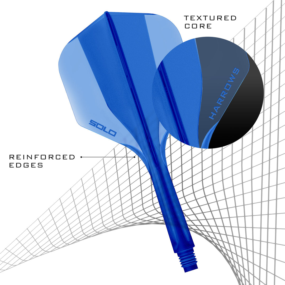 Harrows Solo Integrated Flights & Shafts No2