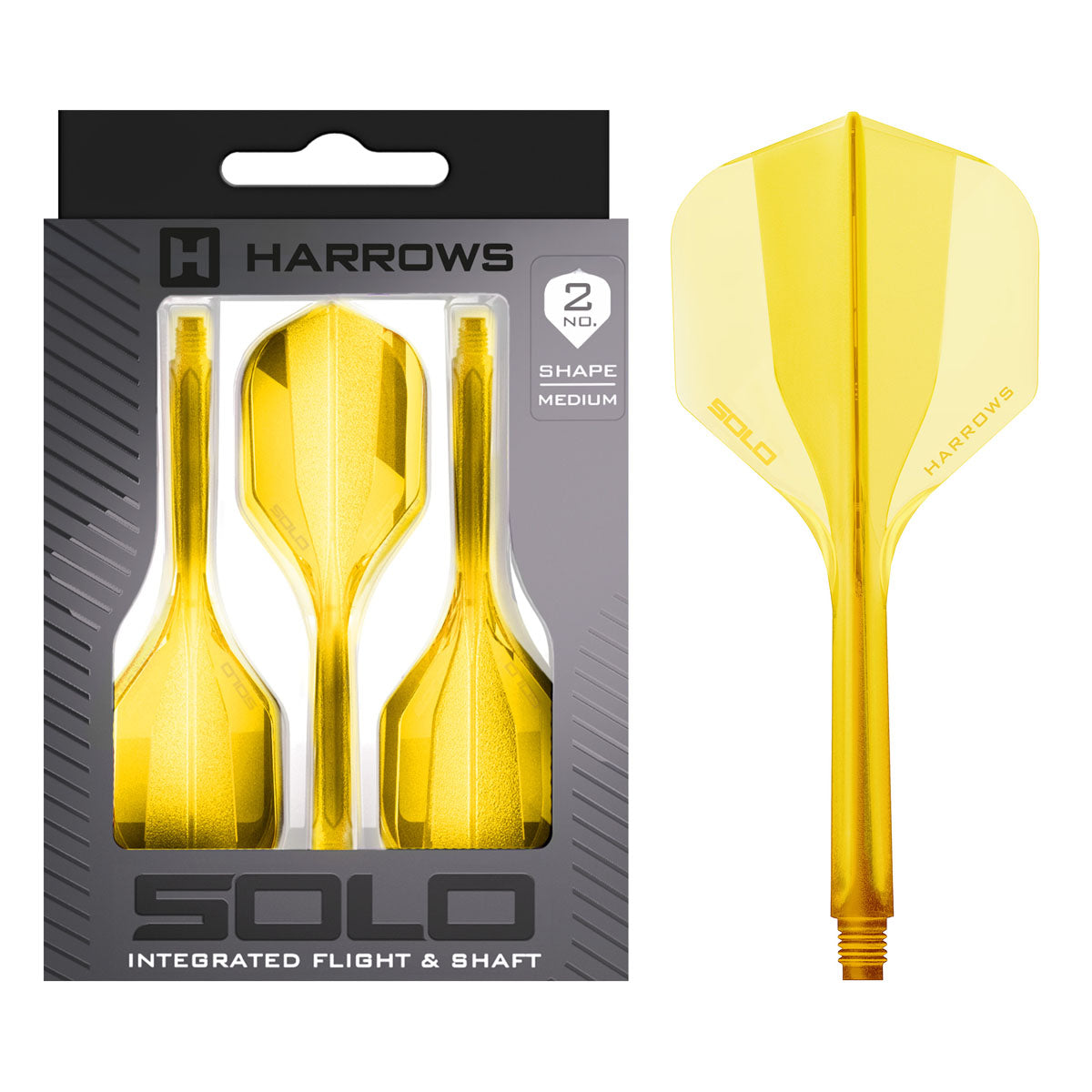 Harrows Solo Integrated Flights & Shafts No2