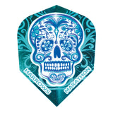 Marathon Candy Skull No6 Dart Flights by Harrows