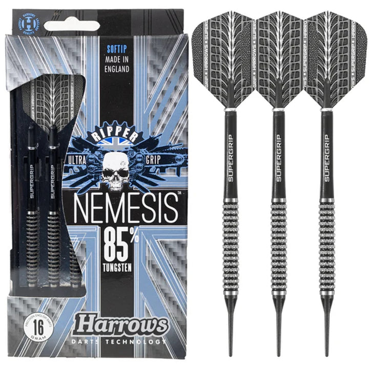 Harrows Nemesis 85% Tungsten Soft Tip Darts