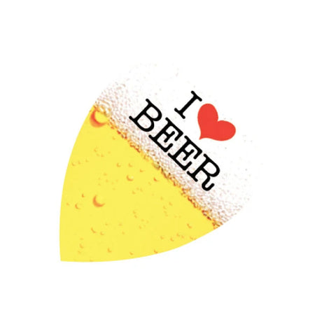 Harrows Quadro I Love Beer Pear Shape Dart Flights (FB2064)
