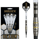 Unicorn Hexium 1 90% Tungsten Soft Tip Darts