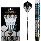 Unicorn Hexium 2 90% Tungsten Soft Tip Darts