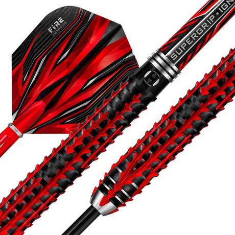 Harrows Fire Inferno 90% Tungsten Steel Tip Darts