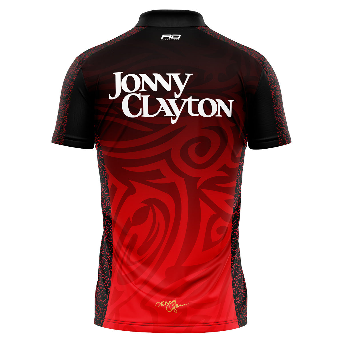 Red Dragon Jonny Clayton 50 Years Limited Edition Dart Shirt