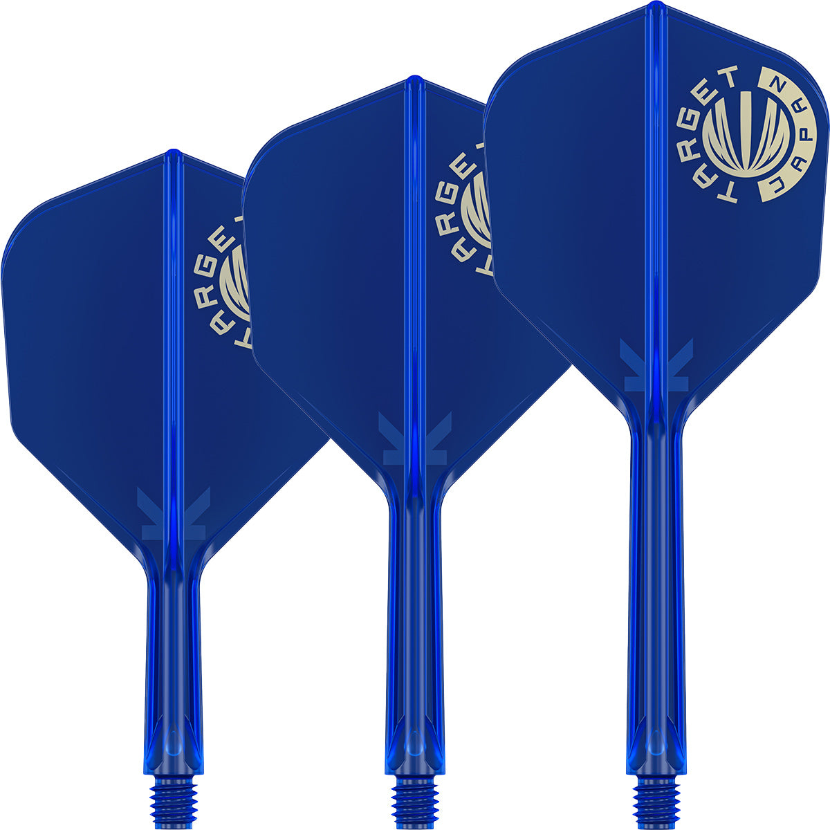 Target Japan Logo Blue K-Flex No6 One Piece Flights – Double Top Darts