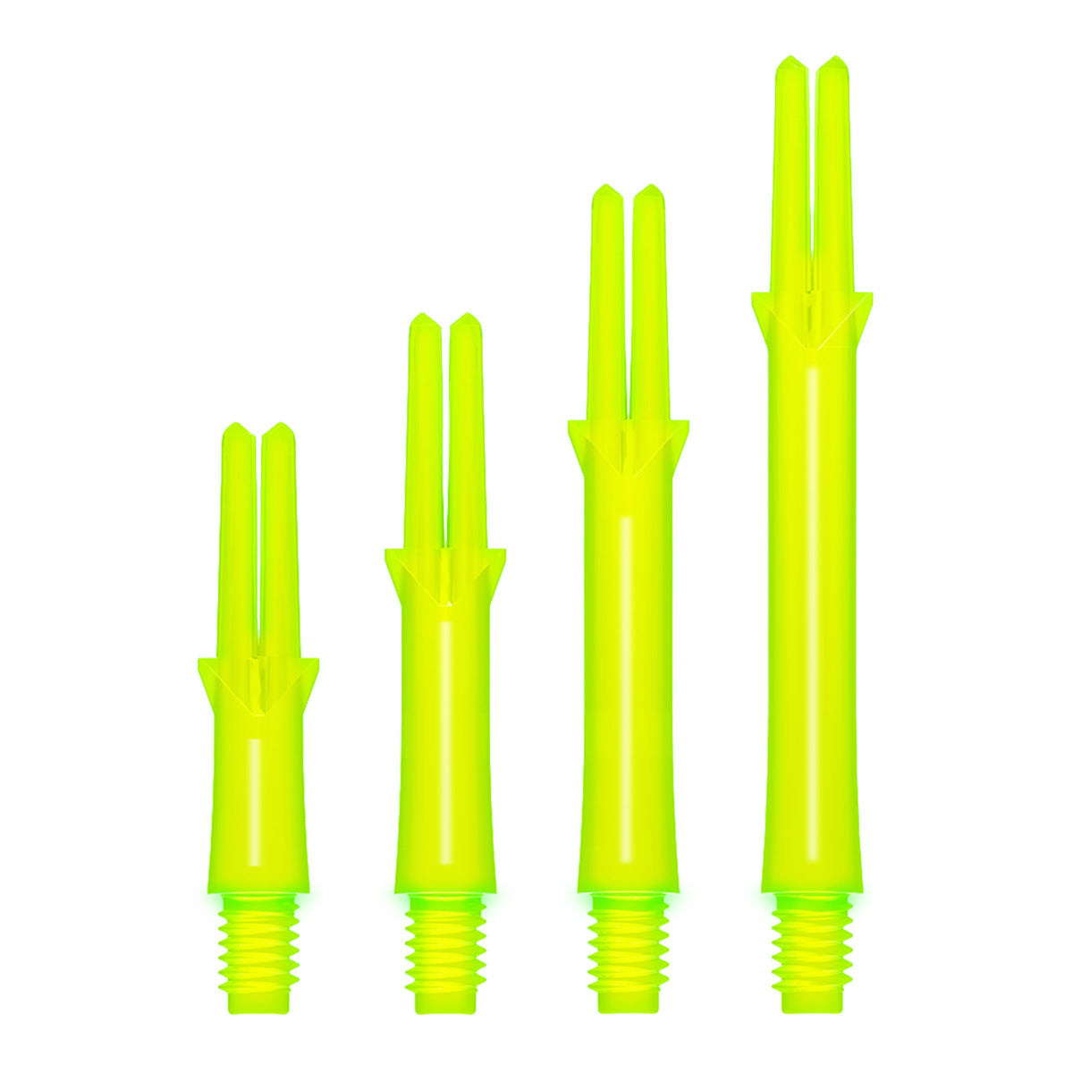 L-Style L-Shaft Locked Straight SP Dart Shafts Neon Yellow