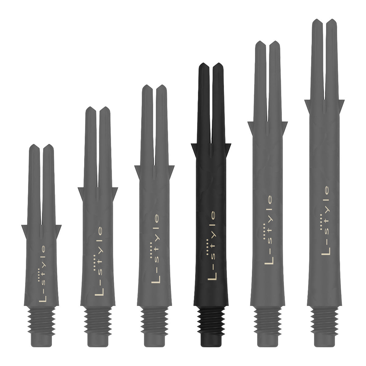 L-Style L-Shaft Carbon Locked Straight Dart Shafts