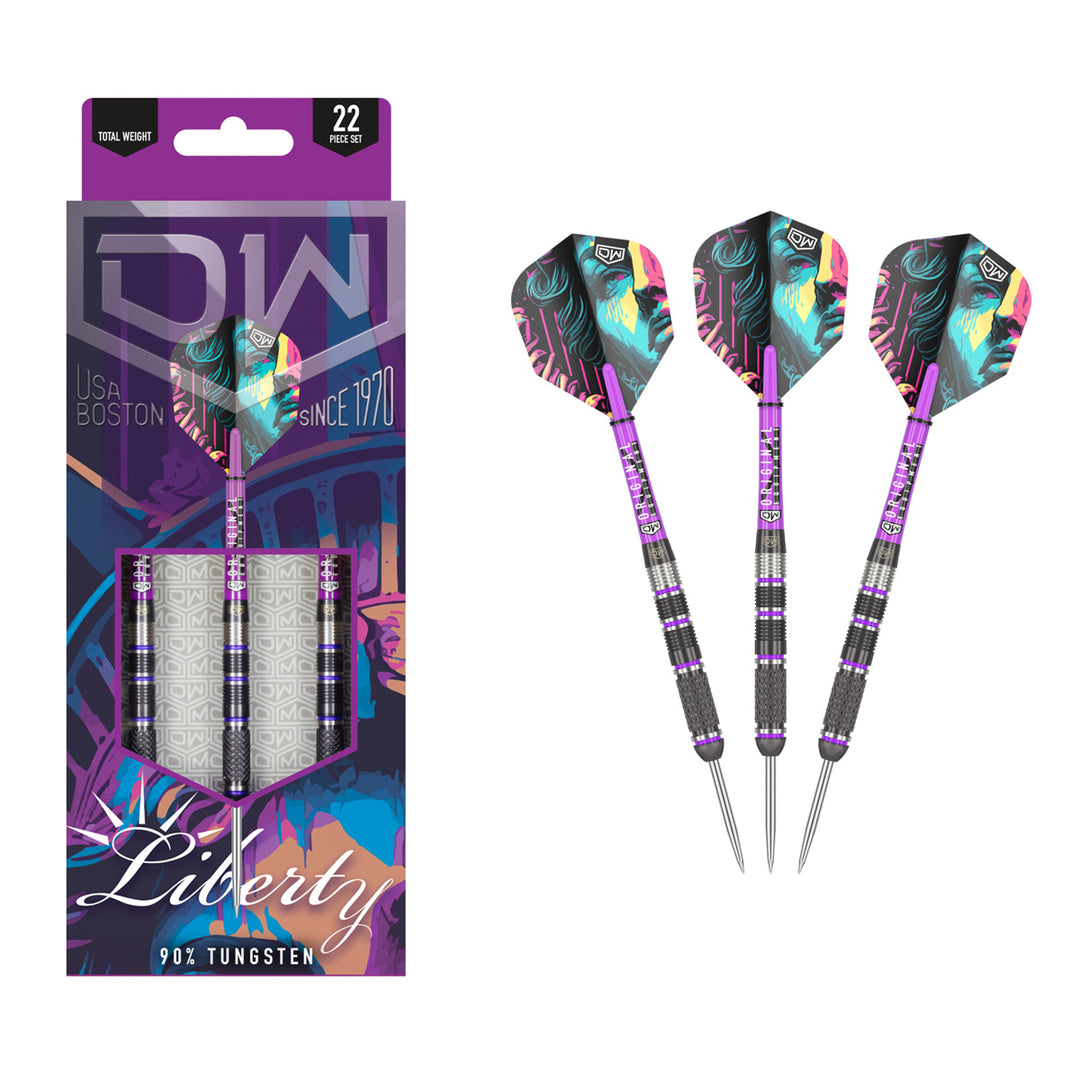 Liberty 90% Tungsten Steel Tip Darts by DW