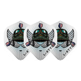 L-Style Leonard Gates V3 EZ Dart Flights White L1 Standard