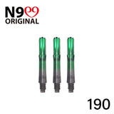L-Style L-Shaft N9 Locked Straight Dart Shafts Clear Black Gradient