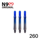 L-Style L-Shaft N9 Locked Straight Dart Shafts Clear Black Gradient