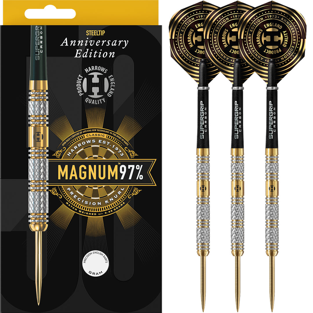 Magnum 97% Tungsten Steel Tip Darts by Harrows