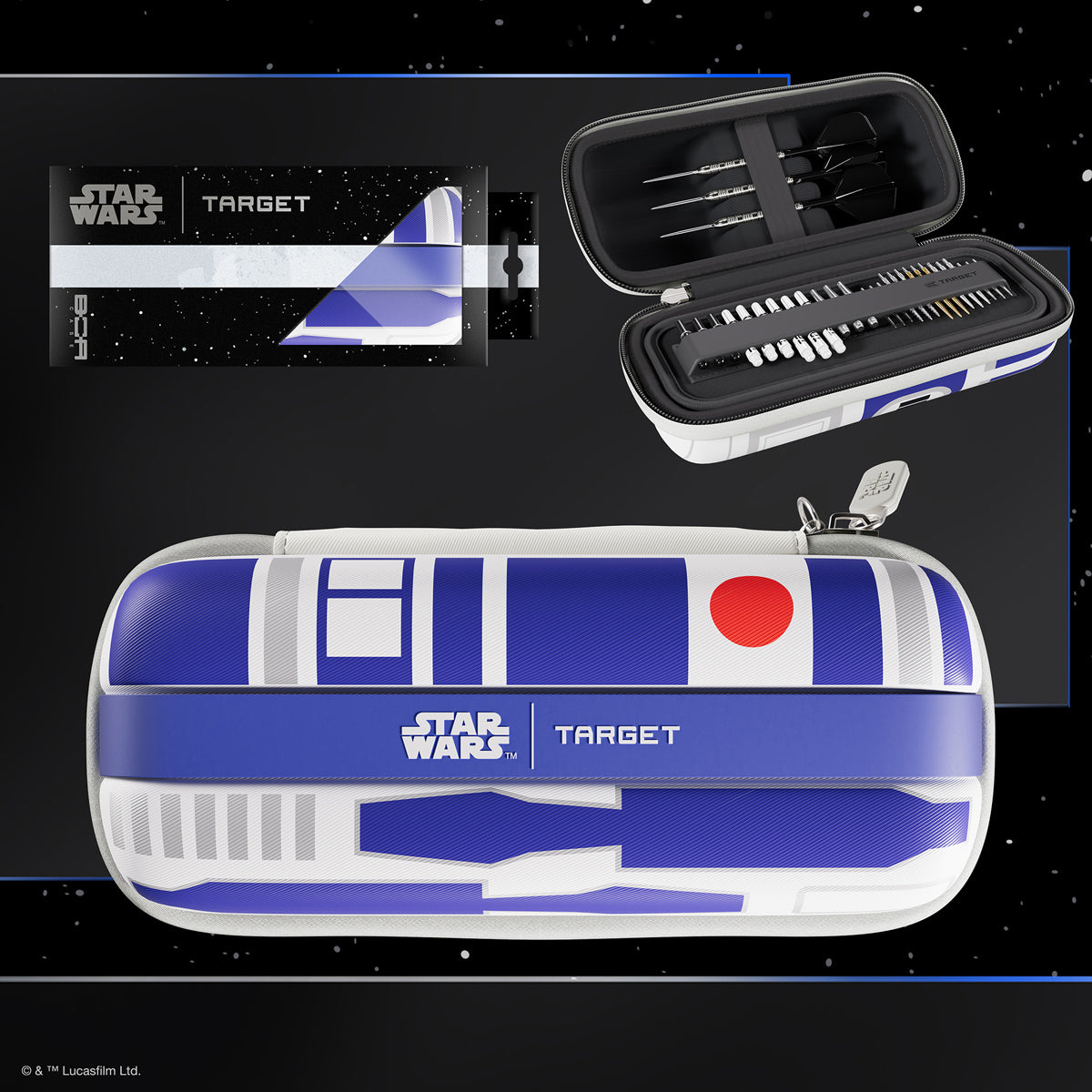 STAR WARS™ | TARGET R2-D2 BOA Wallet – Double Top Darts