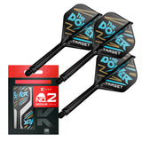 Phil Taylor No2 K-Flex One Piece Dart Flights by Target