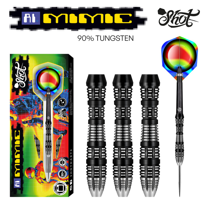 AI Mimic 90% Tungsten Steel Tip Darts by Shot