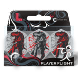 L-Style Michi Unterbuchner V3 PRO Dart Flights Clear White L1 Standard