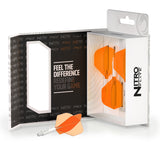 Red Dragon Nitro Flite Integrated Flight & Shaft Orange & White