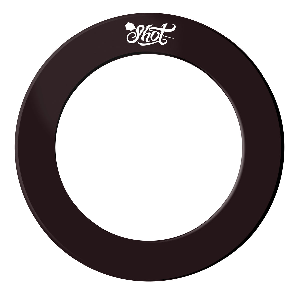 Shot Black Dartboard Surround