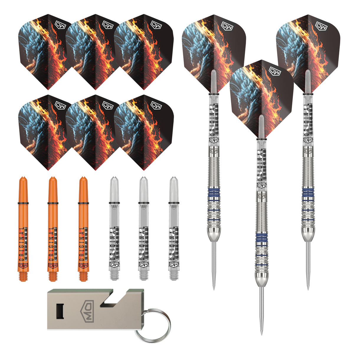 Phoenix 90% Tungsten Steel Tip Darts by DW