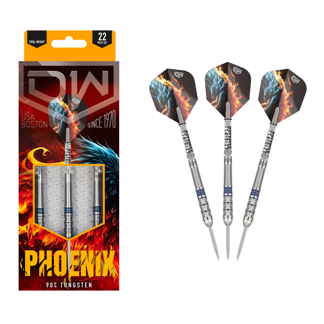 Phoenix 90% Tungsten Steel Tip Darts by DW