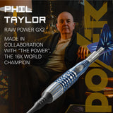 Target Phil Taylor Power Gx2 95% Tungsten Soft Tip Darts