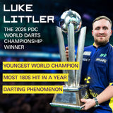 Luke Littler World Champion K-Flex One Piece Dart Flights by Target
