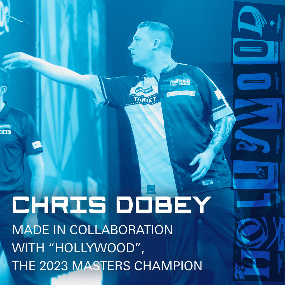 Chris Dobey No2 K-Flex One Piece Dart Flights by Target