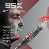 Target Nathan Aspinall Asp 95K 95% Tungsten SP Steel Tip Darts