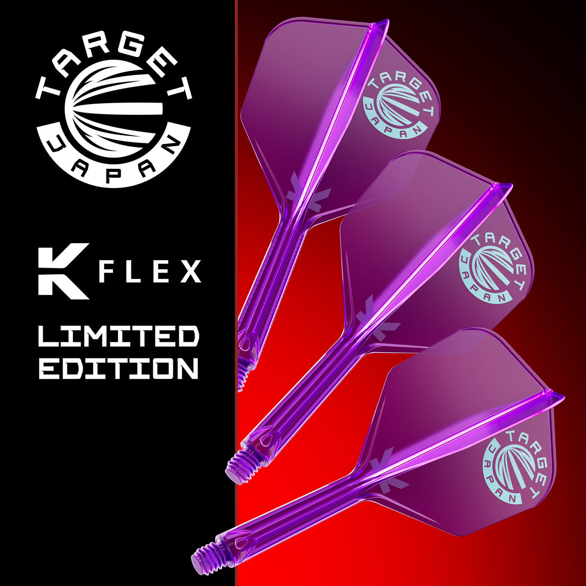 Target Japan Logo Purple K-Flex No6 One Piece Flights – Double Top