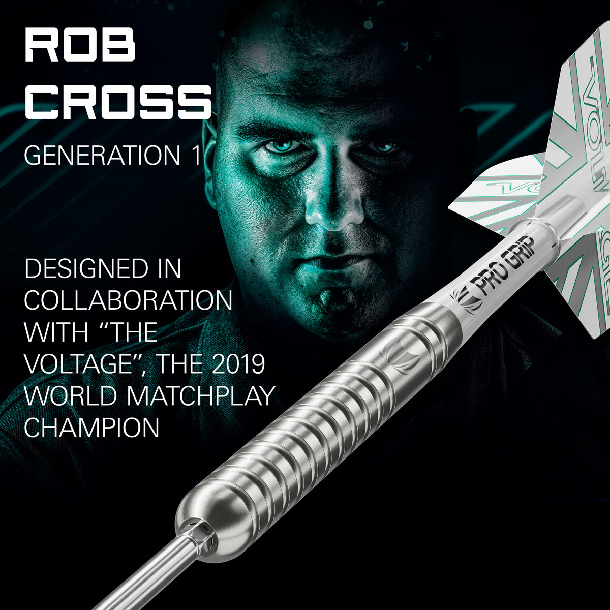 Rob Cross G1 90% Tungsten SP Steel Tip Darts by Target – Double