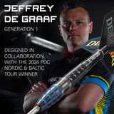 Jeffrey De Graaf 90% Tungsten SP Steel Tip Darts by Target